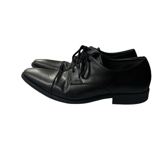 Calvin Klein Black Men\'s Lace up Oxford Dress Shoes. main image 6